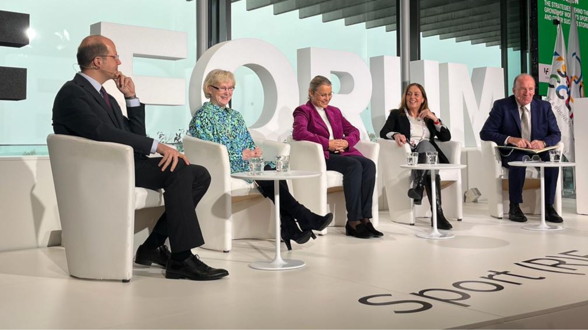 Panel discussion at the SportAccord International Federation Forum