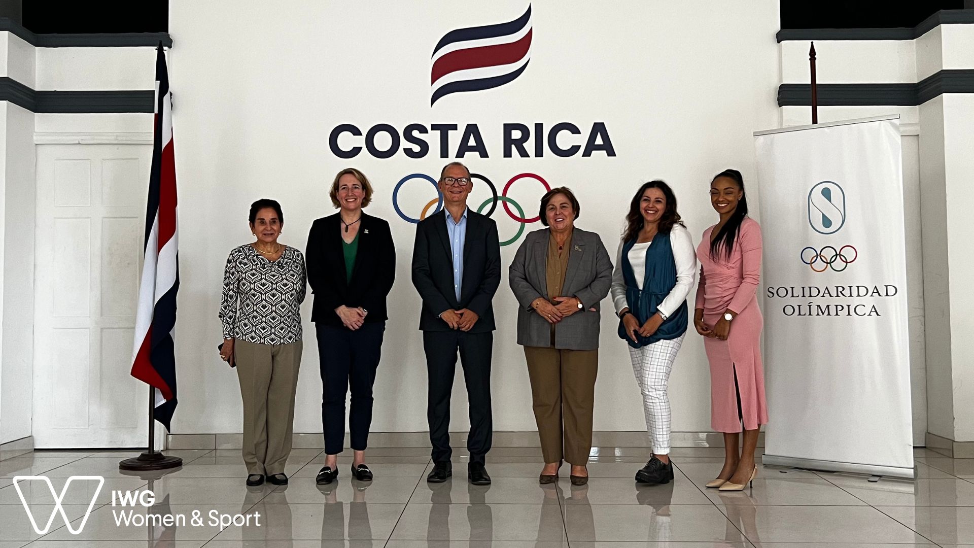 IWG Women and Sport meet with representatives from the Costa Rican Olympic Committee